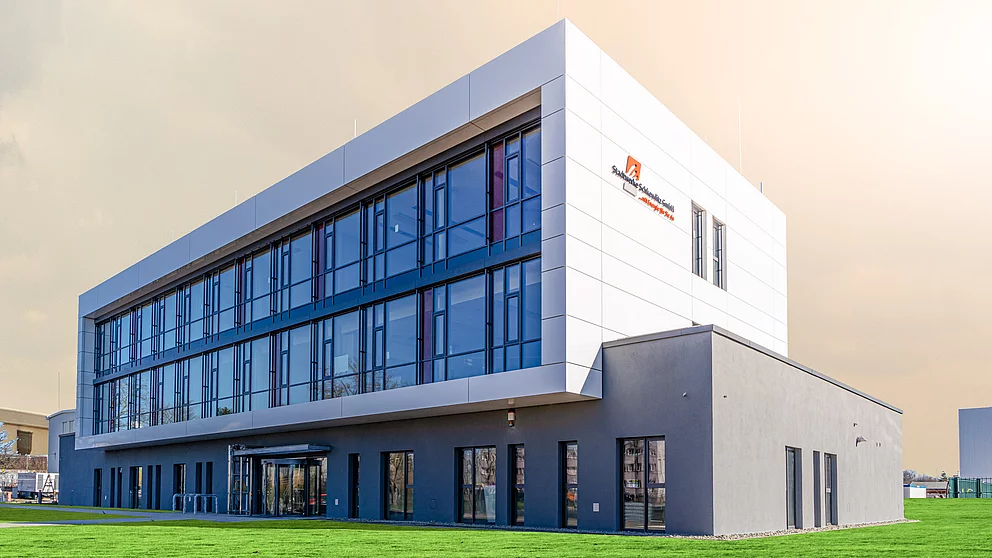 Das Haus der Stadtwerke Schkeuditz