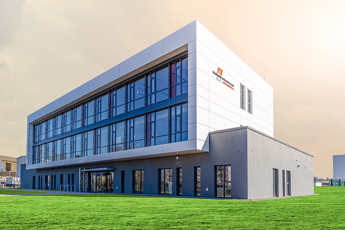 Das Haus der Stadtwerke Schkeuditz